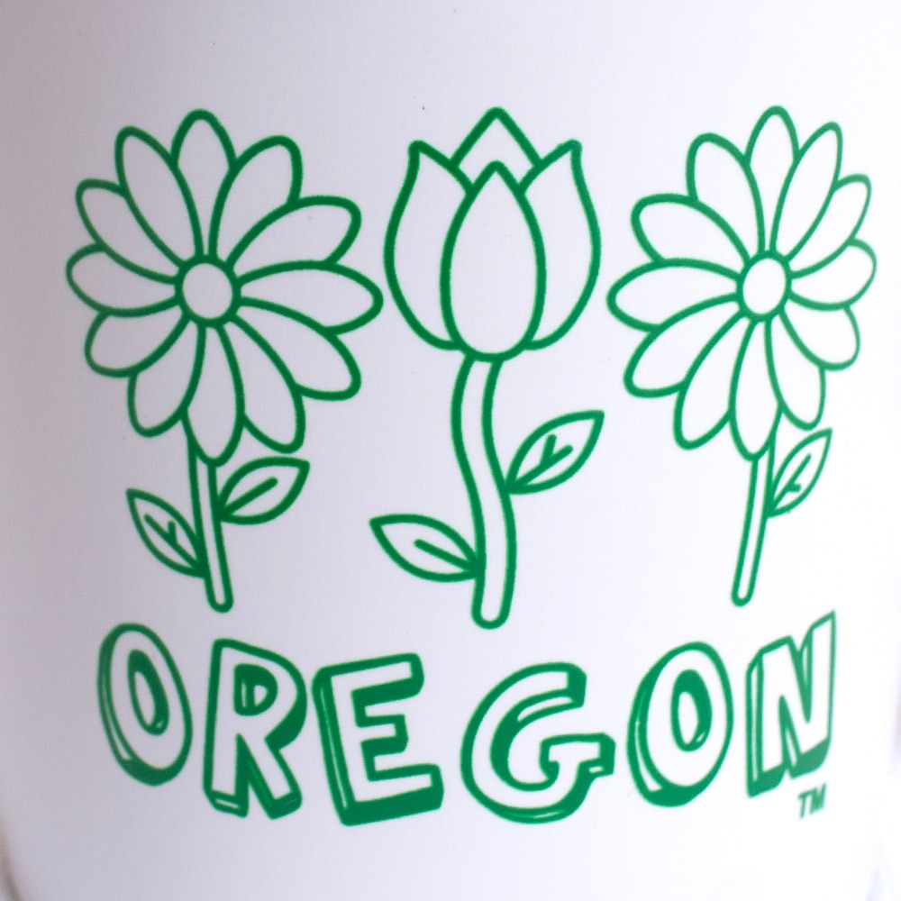 Ducks Spirit, Spirit Product, White, Traditional Mugs, Ceramic, Home & Auto, 14 ounce, Planter, Flower Design, 834095